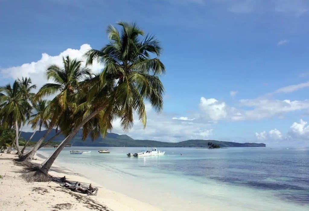 Beach in Las Galeras, Dominican Republic