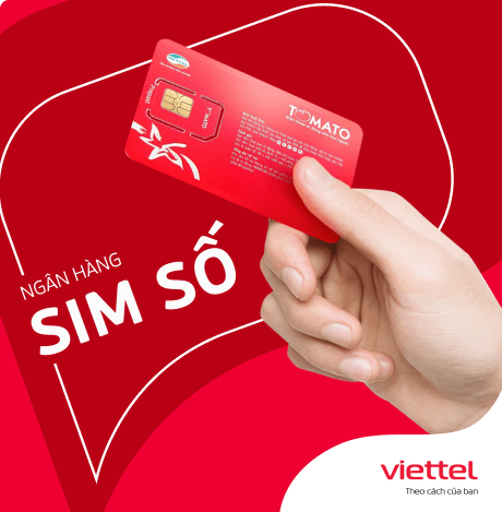 Viettel Mobile Vietnam Tomato SIM Card
