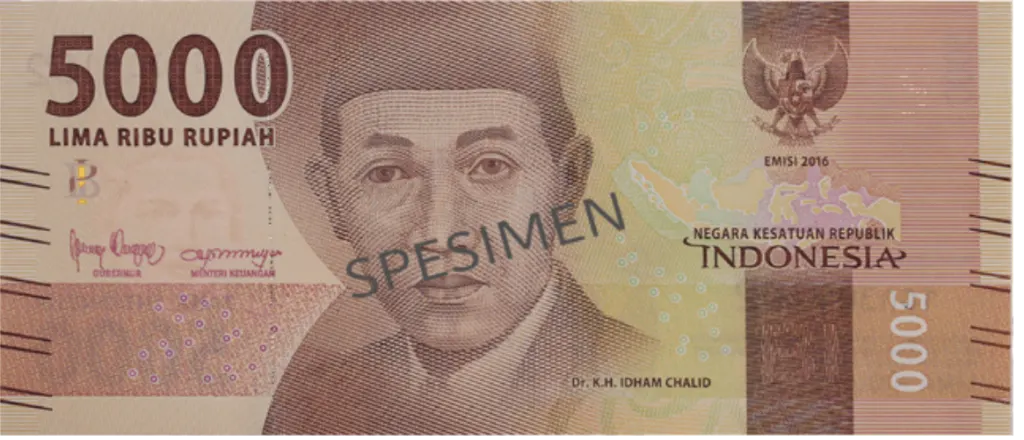 5000 Indonesian Rupiah Bank Note