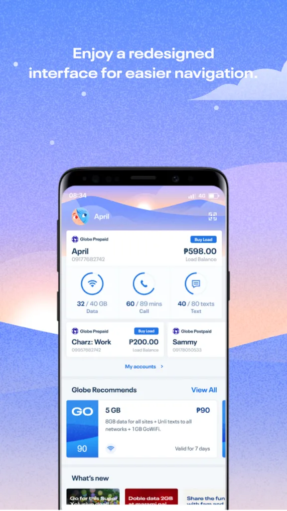 Globe Philippines GlobeOne App