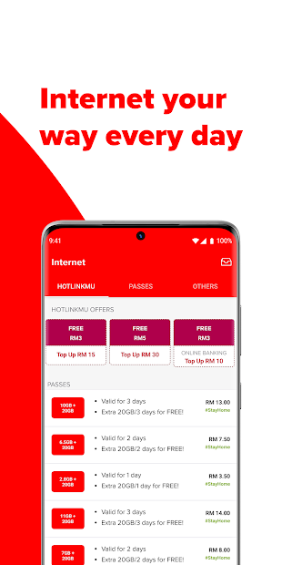 Hotlink by Maxis Malaysia App