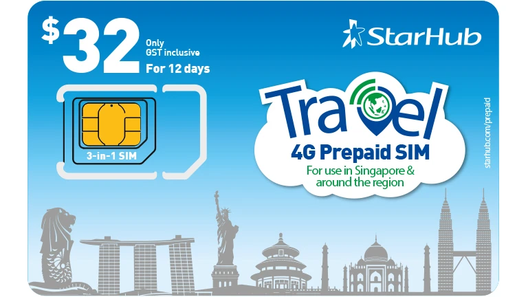 StarHub Singapore Tourist SIM Card