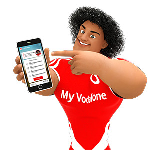 Vodafone Fiji My Vodafone Mascot