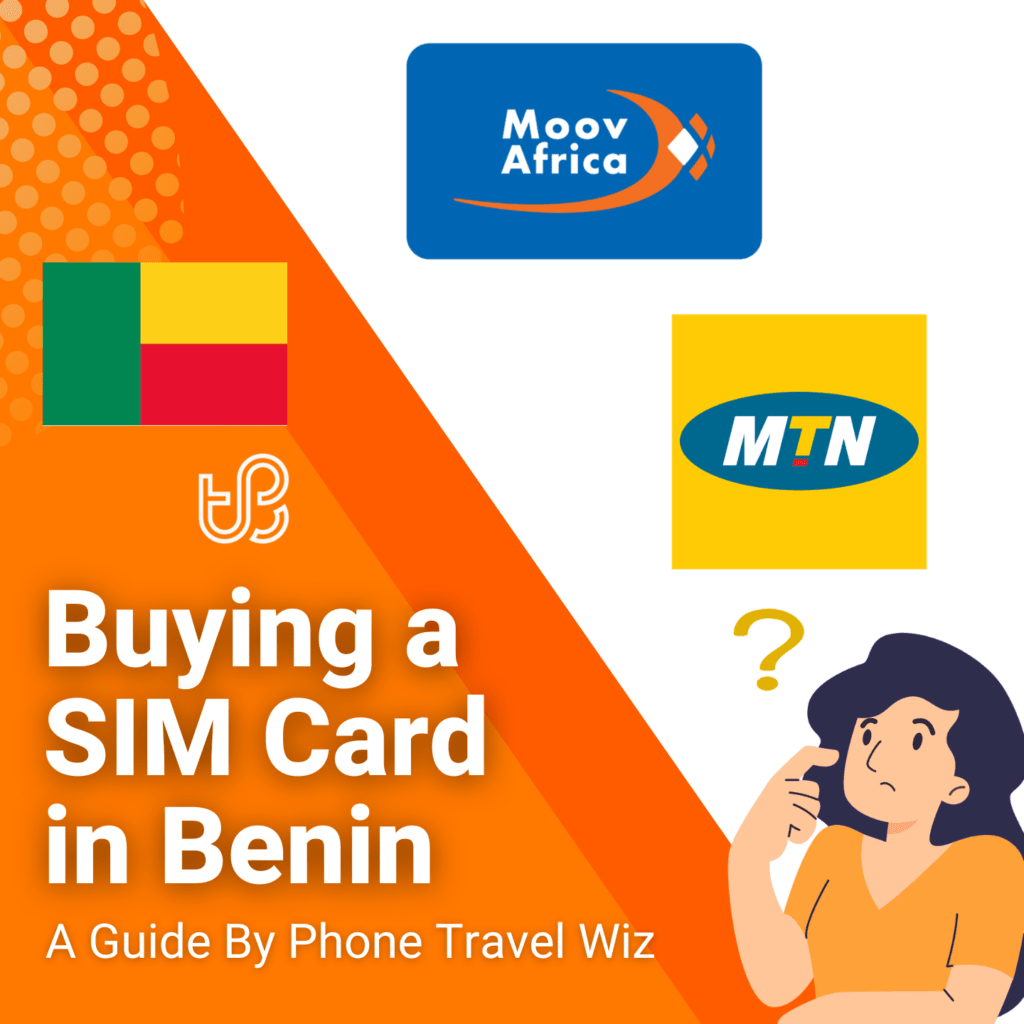 Buying a SIM Card in the Baltics Guide (logos of MTN and Moov Africa)