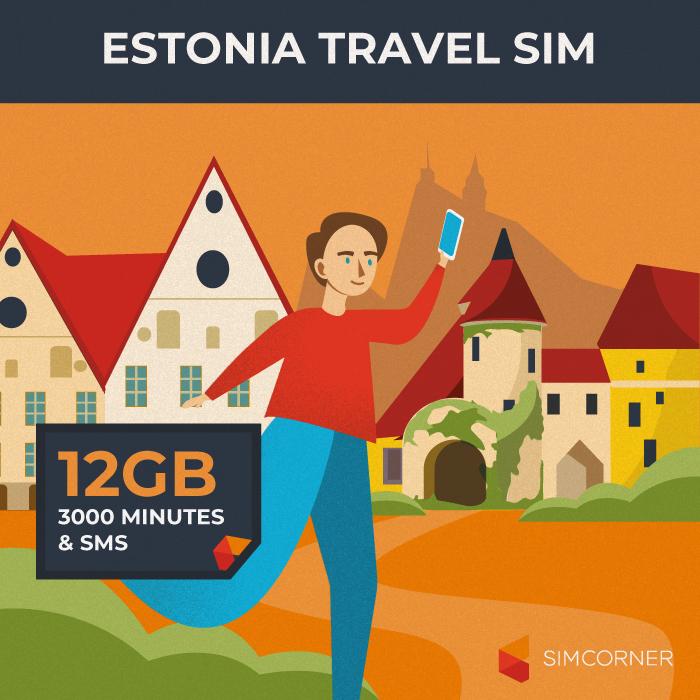 Estonia Travel SIM Card SimCorner