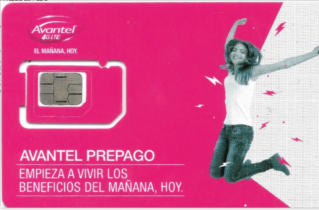 Avantel Colombia SIM Card