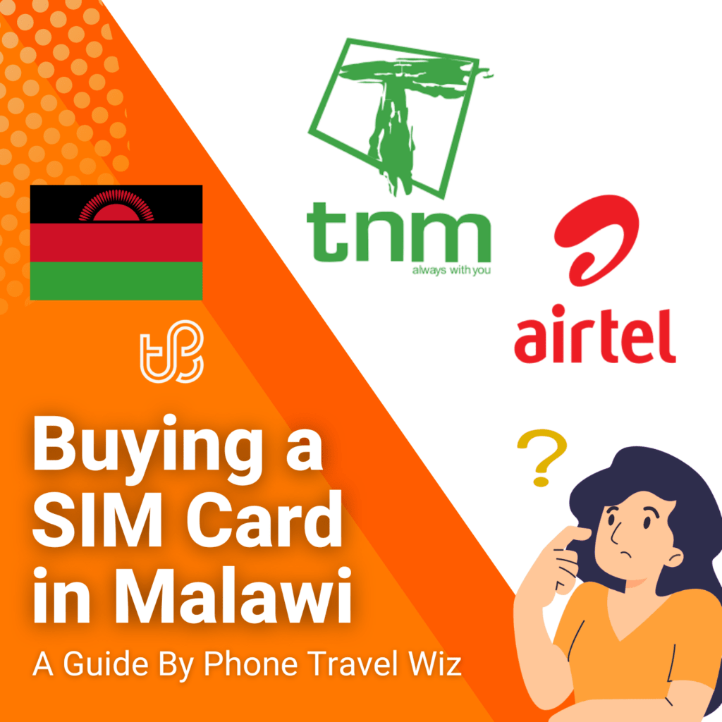Buying a SIM Card in Malawi Guide (logos of Tnm and Airtel)