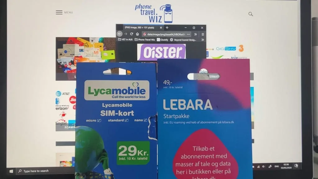 Adu from Phone Travel Wiz with a Lycamobile Denmark SIM Card and a Lebara Denmark SIM Card