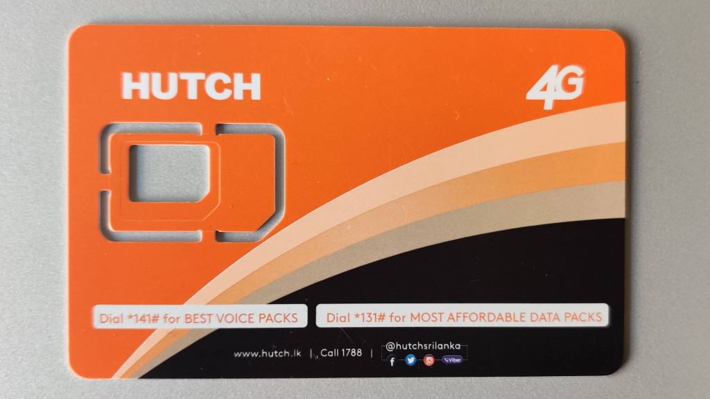 Hutch SIM Card
