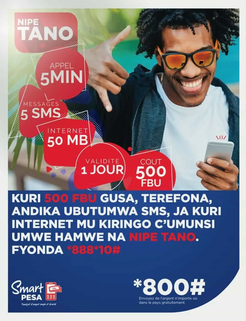 Smart Burundi Nipe Tano Package
