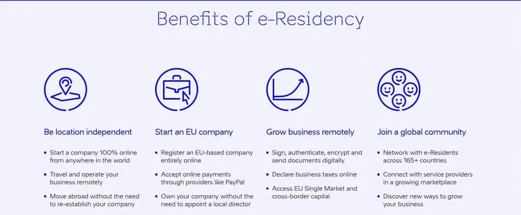 E-Residency Benefits