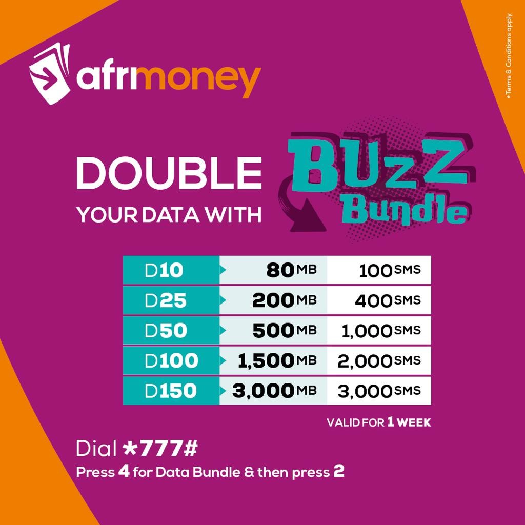 Africell The Gambia Buzz Bundles