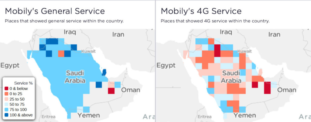 Mobily KSA General Availability & 4G Availability