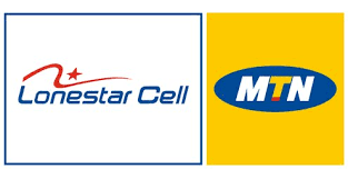 LoneStar Cell MTN Liberia Logo