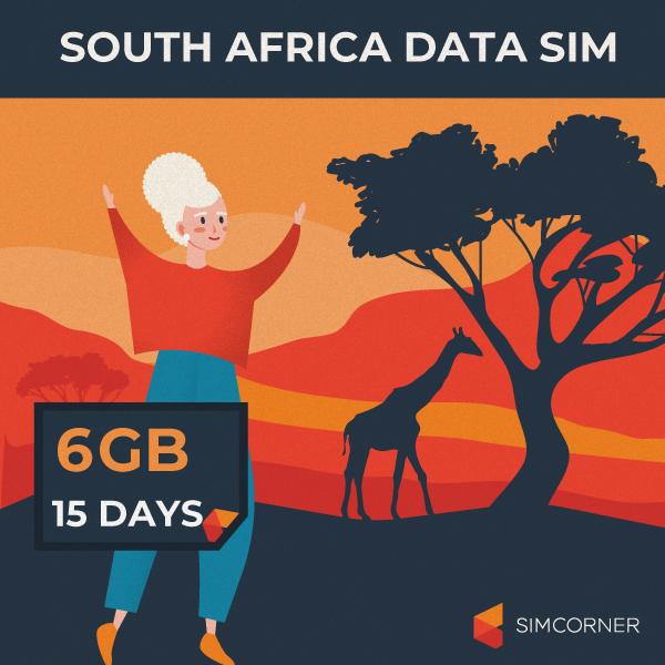 South Africa Travel SIM Card SimCorner