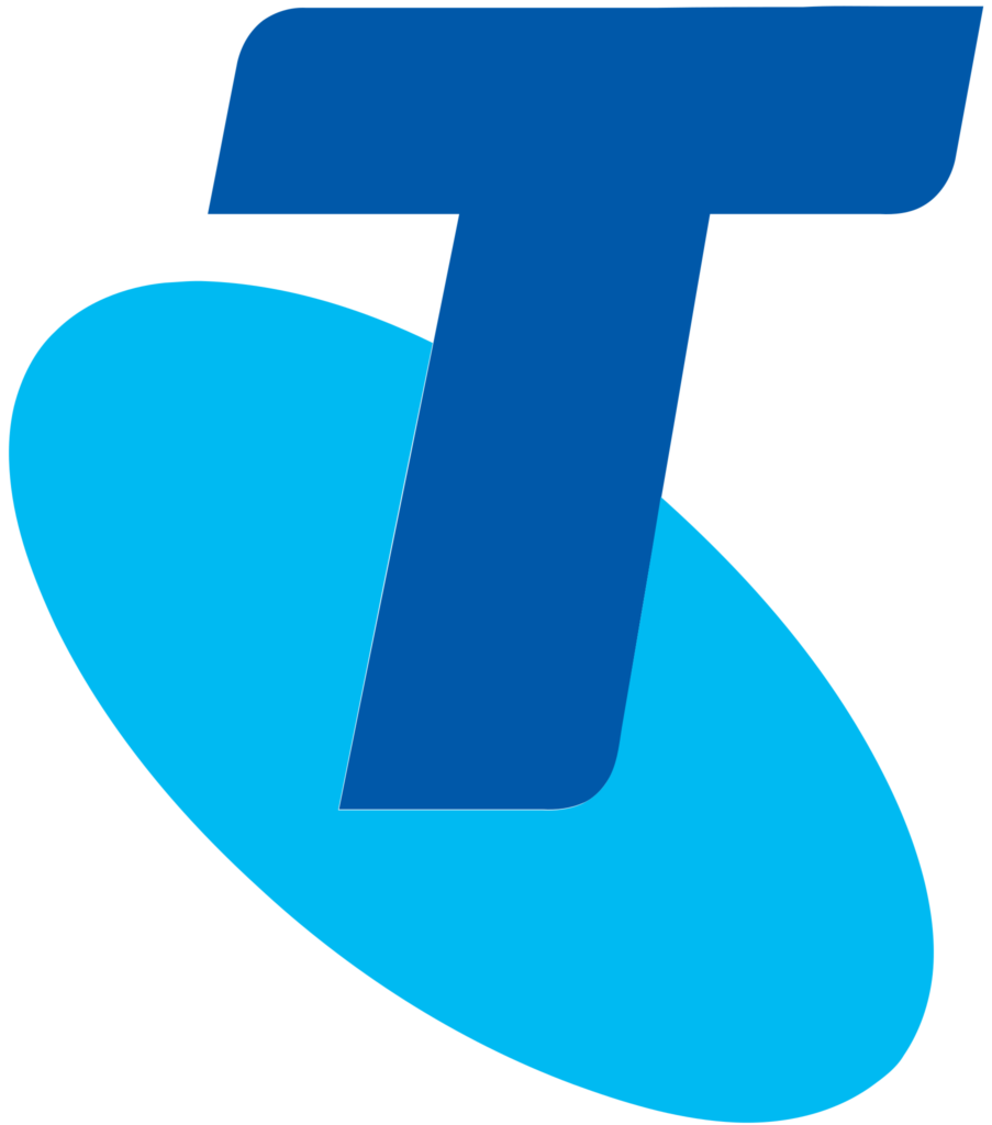 Telstra Australia Logo Blue