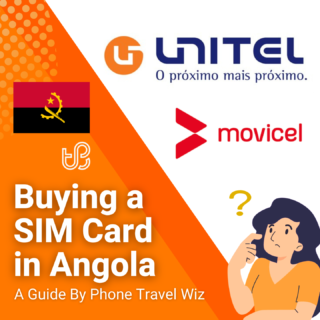 Buying a SIM Card in Angola Guide (logos of Unitel & Movicel)