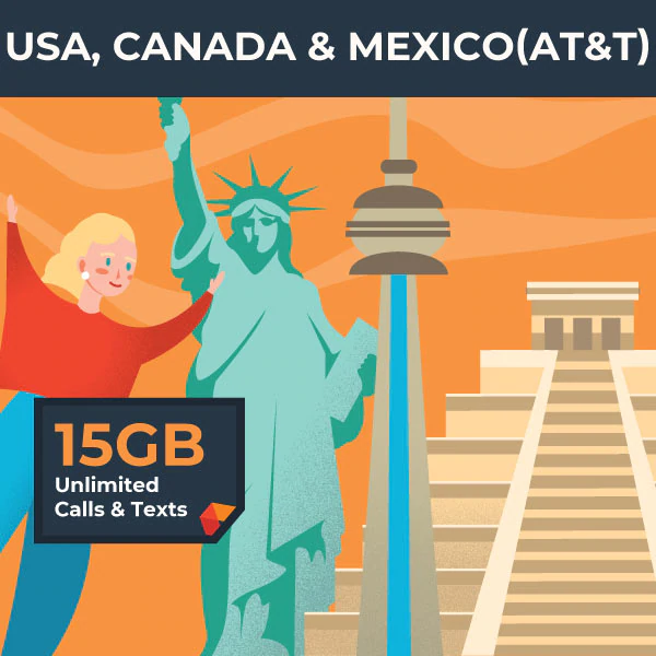 Canada Travel SIM Card (15 GB) SimCorner