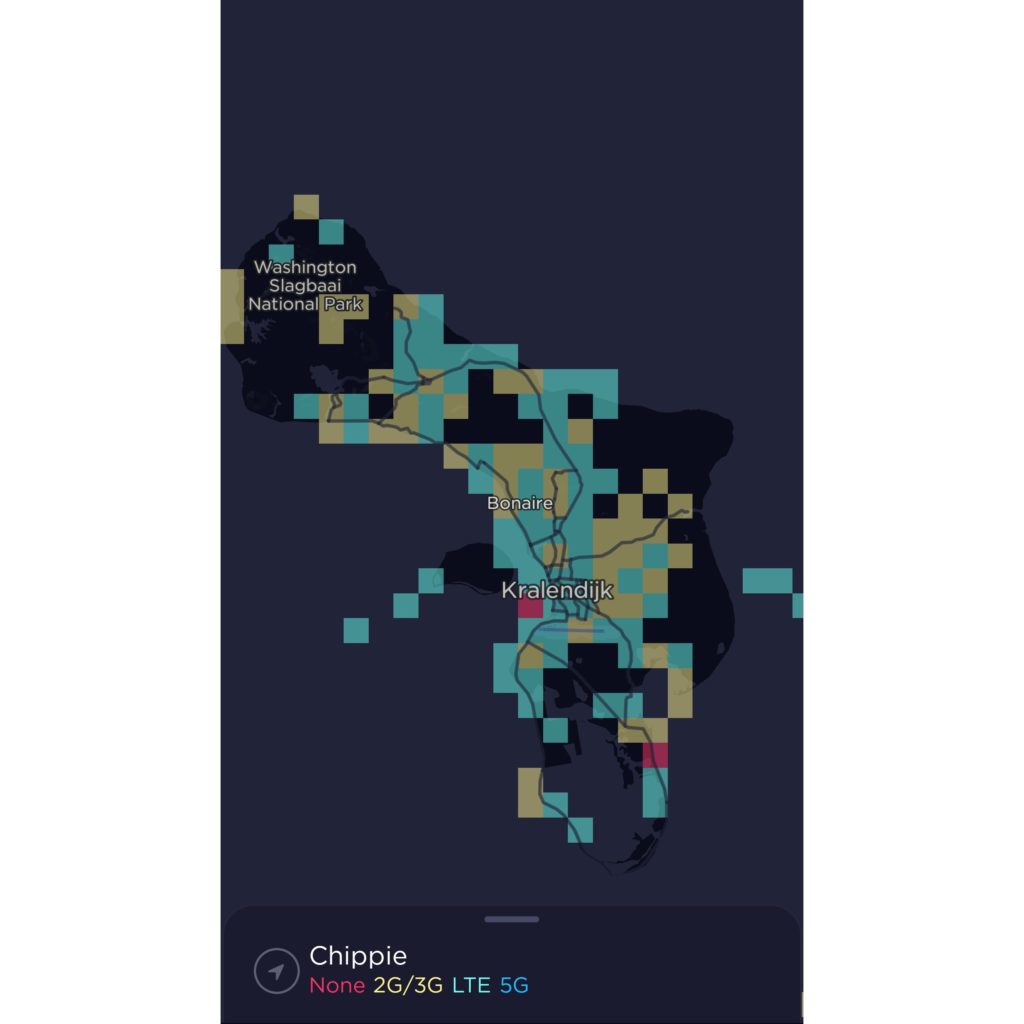 Flow Chippie Bonaire Coverage Map