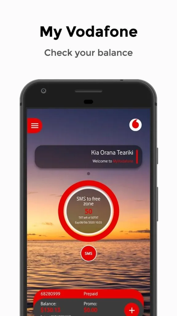 Vodafone Cook Islands App