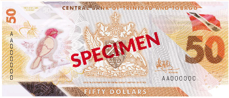 50 Trinidad and Tobago Dollar Note
