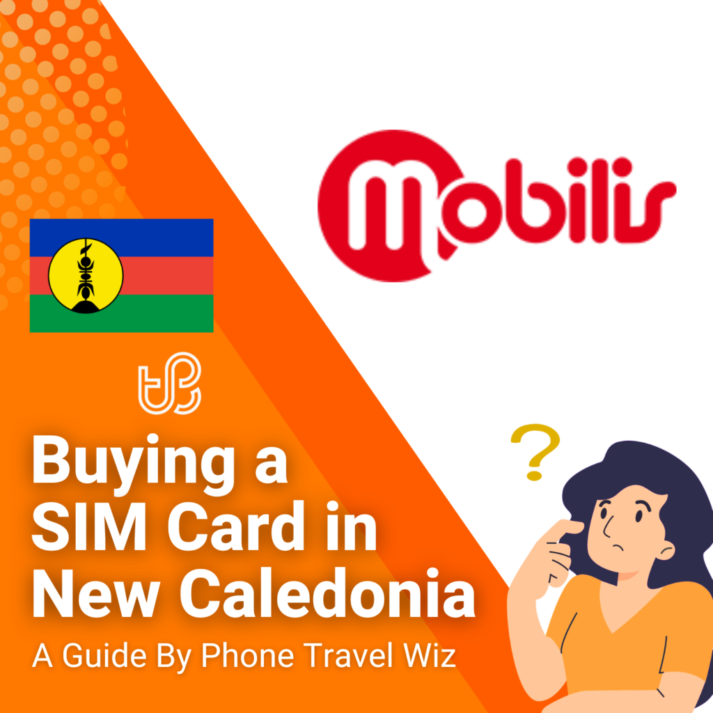 Buying a SIM Card in New Caledonia Guide (logo of Mobilis by OPT-NC)