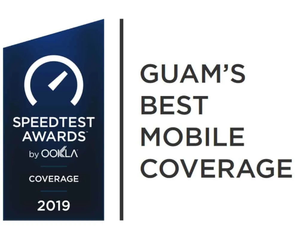 Guam Speedtest Awards Best Mobile Coverage 2019