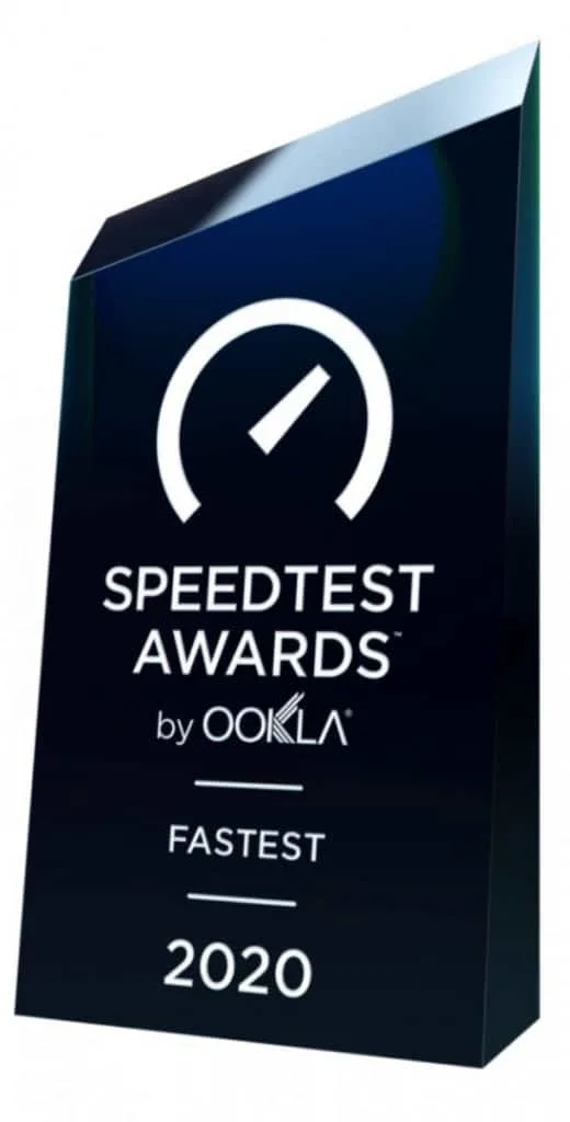 Speedtest Awards Fastest Mobile Network 2020