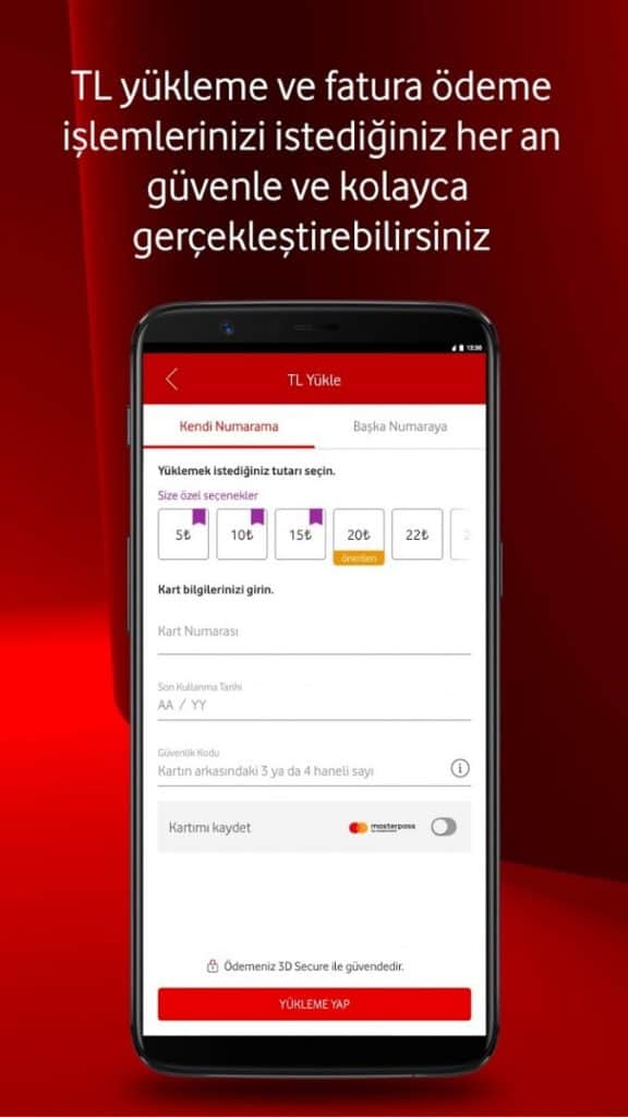 Vodafone Turkey Yanımda App
