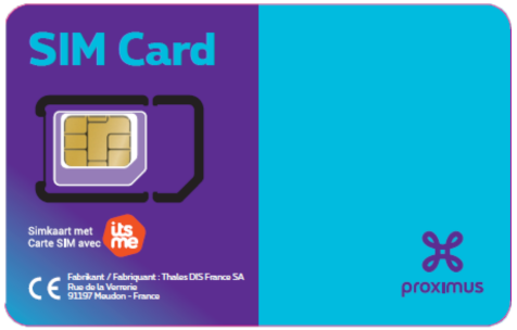 SIM Card Carrefour Mobile Mint/Neuve Only for Collection Belgique 