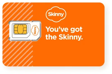 Skinny Mobile SIM Card