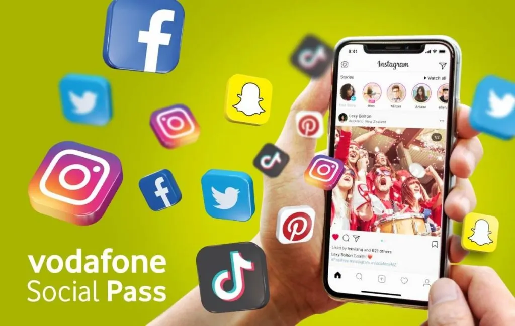 Vodafone New Zealand Social Pass