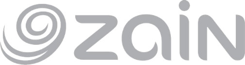 Zain Logo Silver