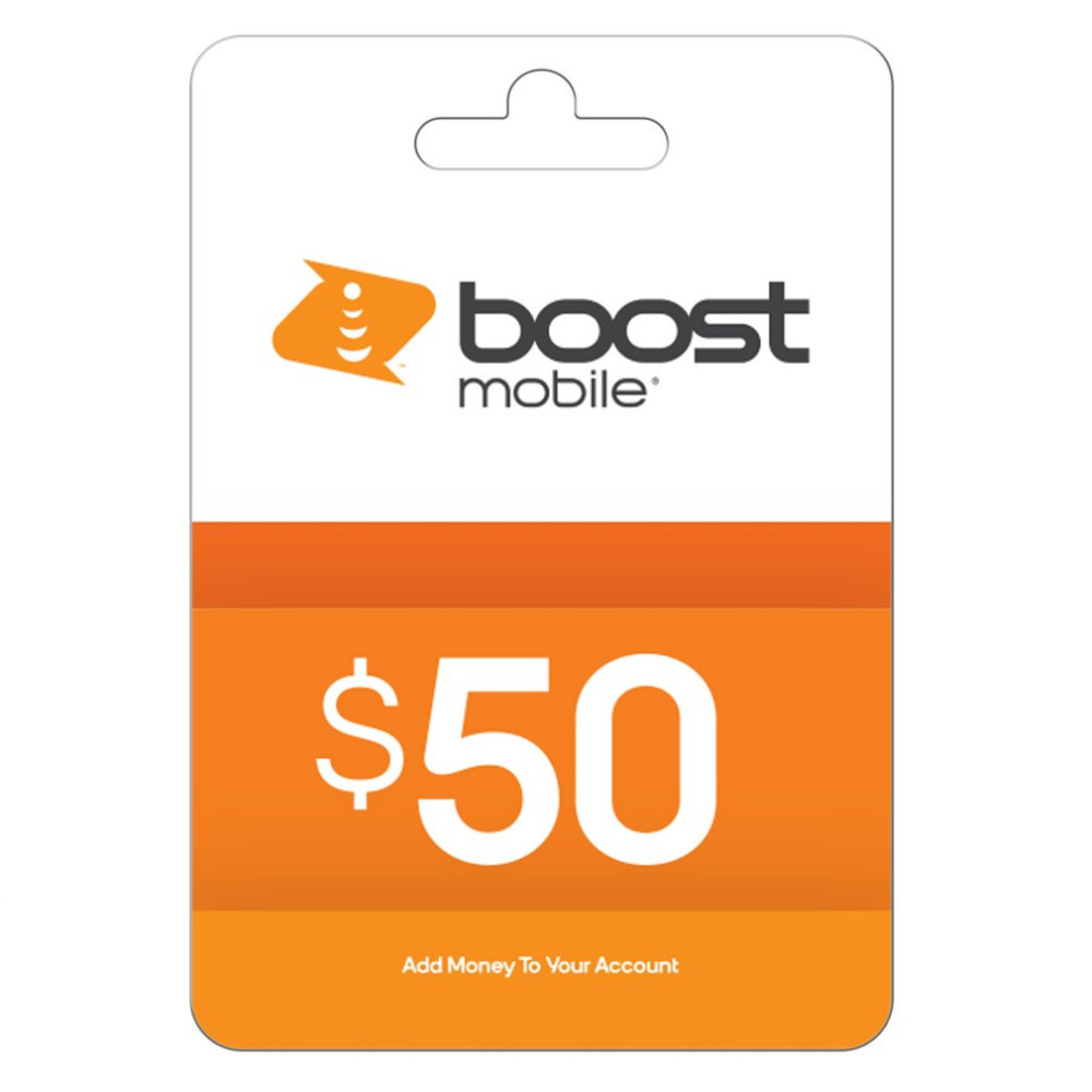 Boost Mobile USA Top Up Card