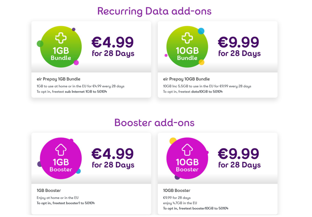 Ireland 6 Best Prepaid SIM Cards Buying Guide (2022) Phone Travel Wiz