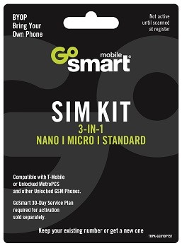 GoSmart Mobile SIM Card