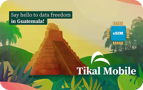 Guatemala Tikal Mobile eSIM Airalo