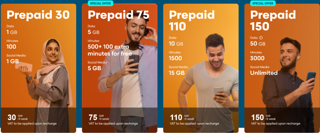 Mobily KSA Prepaid Plans