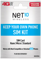NET10 Wireless SIM Card
