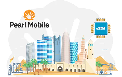 Qatar Pearl Mobile eSIM Airalo