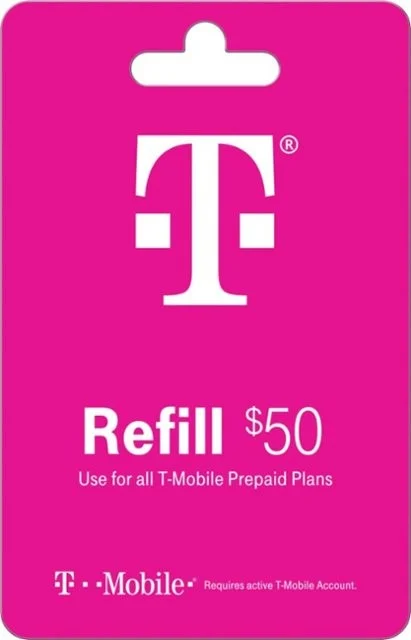 T-Mobile USA Top-Up Card
