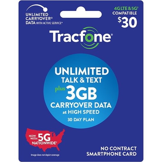 TracFone Top Up Card