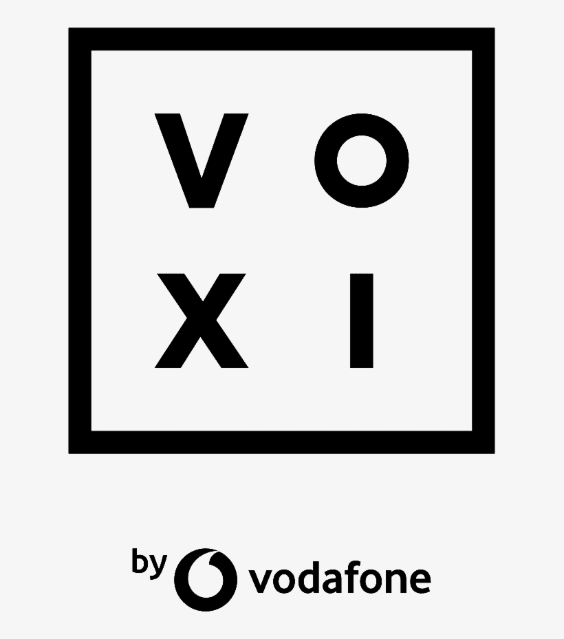 VOXI by Vodafone United Kingdom Logo