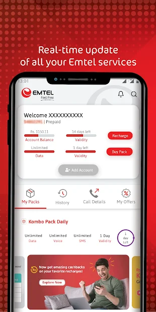 Emtel Mauritius App