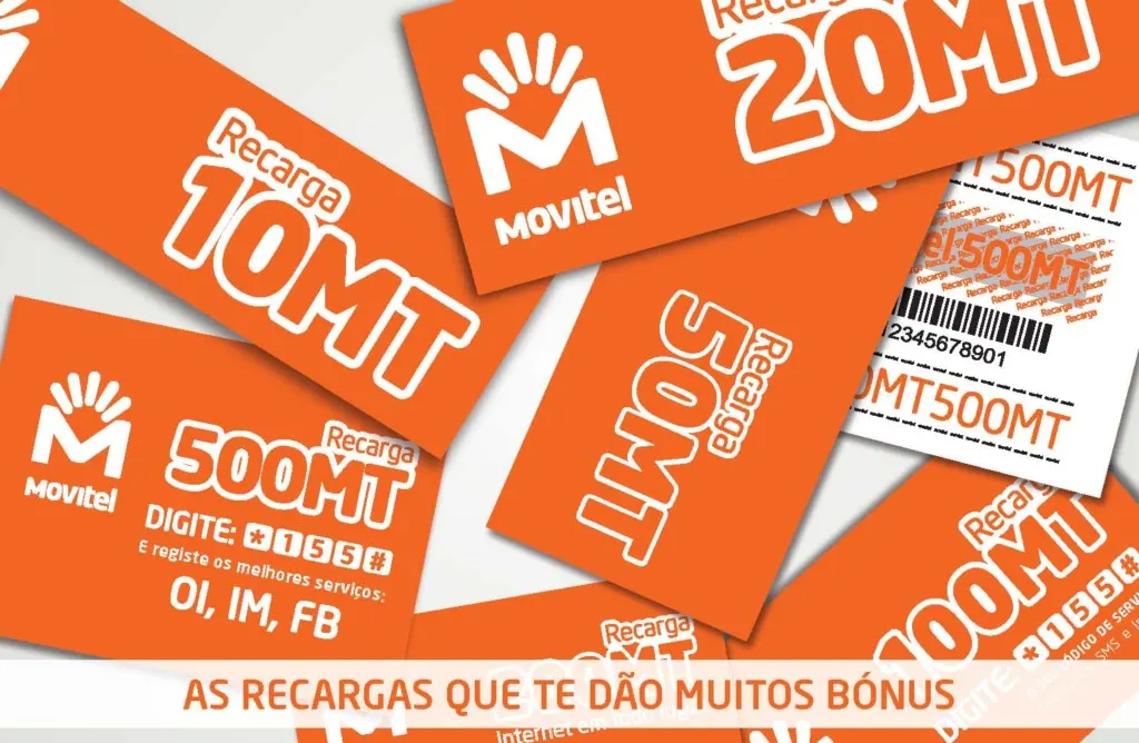 Movitel Mozambique Top-Up Cards