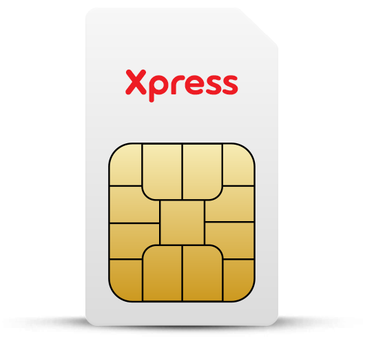 Ooredoo Kuwait Xpress SIM Card