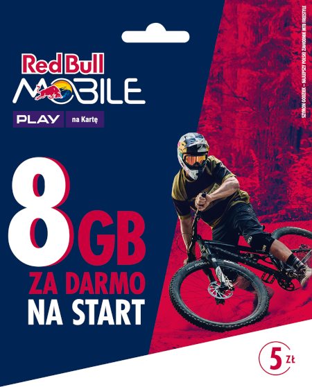 Red Bull Mobile Poland SieMa na kartę 8 GB SIM Card
