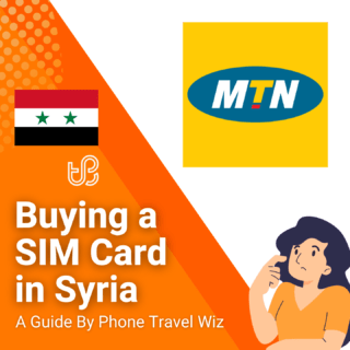Buying a SIM Card in Syria Guide (logo of MTN)