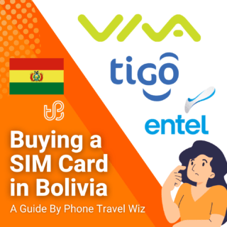 Buying a SIM Card in Bolivia Guide (logos of Entel, Tigo & VIVA)