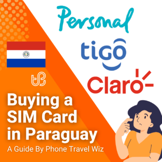 Buying a SIM Card in Paraguay Guide (logos of Tigo, Personal & Claro)